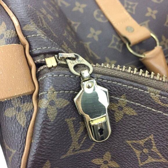 Louis Vuitton Keepall Duffle 45 FRENCH COMPANY Brown Canvas Monogram - Picture 10 of 11
